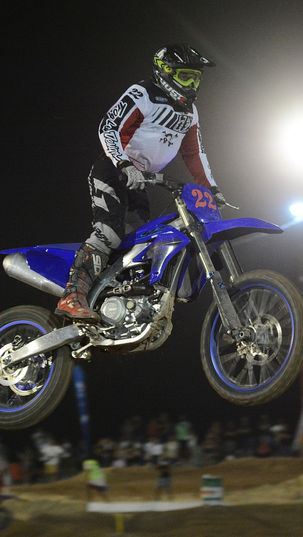 "Palaco" Perez, campeón del Supercross Nocturno 
