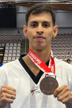 El neuquino José Luis Acuña se colgó el bronce en el Open G2 de Canadá