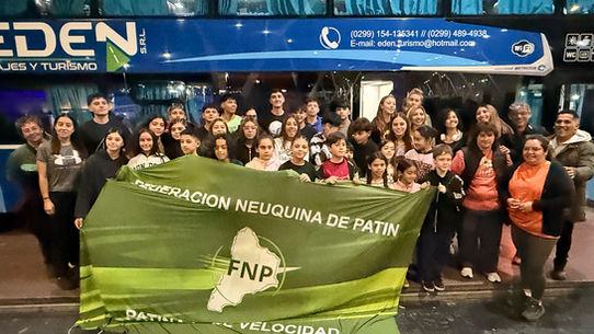 La selección de Neuquén rumbo al Federativo de Patín