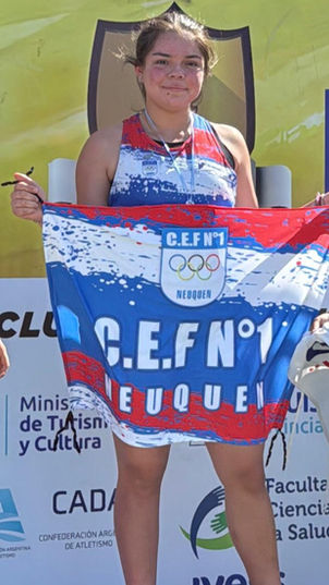 Podios para neuquinos en el nacional de clubes de Atletismo U18