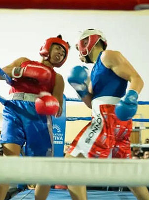 Plottier se prepara para una gran velada de box