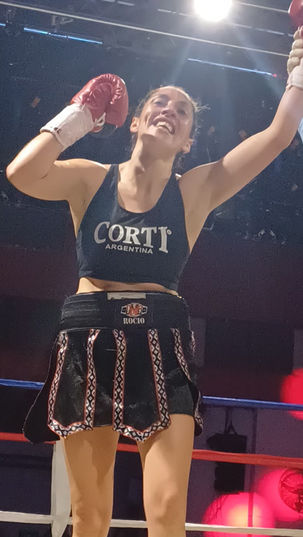 Gran debut de Rocío Bellido en el plano profesional