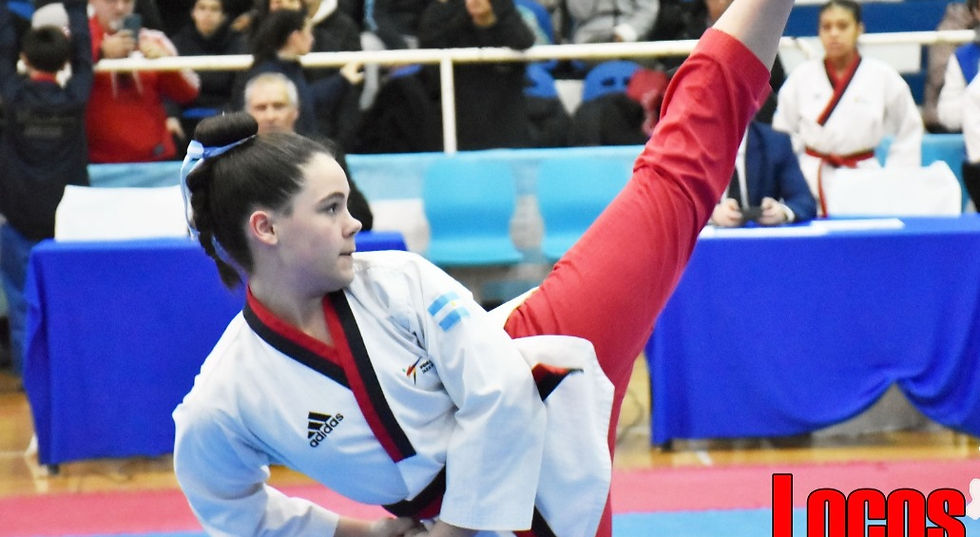 La competencia recibe a los mejores del pais en Vista Alegre. foto Locos por el Taekwondo