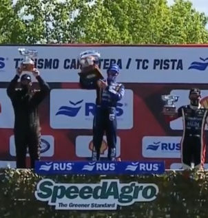 DE LA IGLESIA METIÓ PODIO EN EL TCPISTA