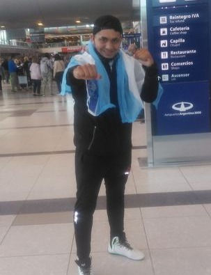 JAIRO “CHICO” DÍAZ ANTE UNA PRUEBA MUNDIAL 