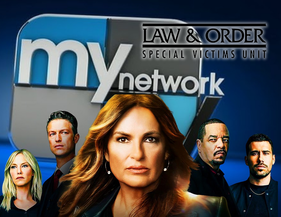 LAW & ORDER SVU MONDAYS @ 8P