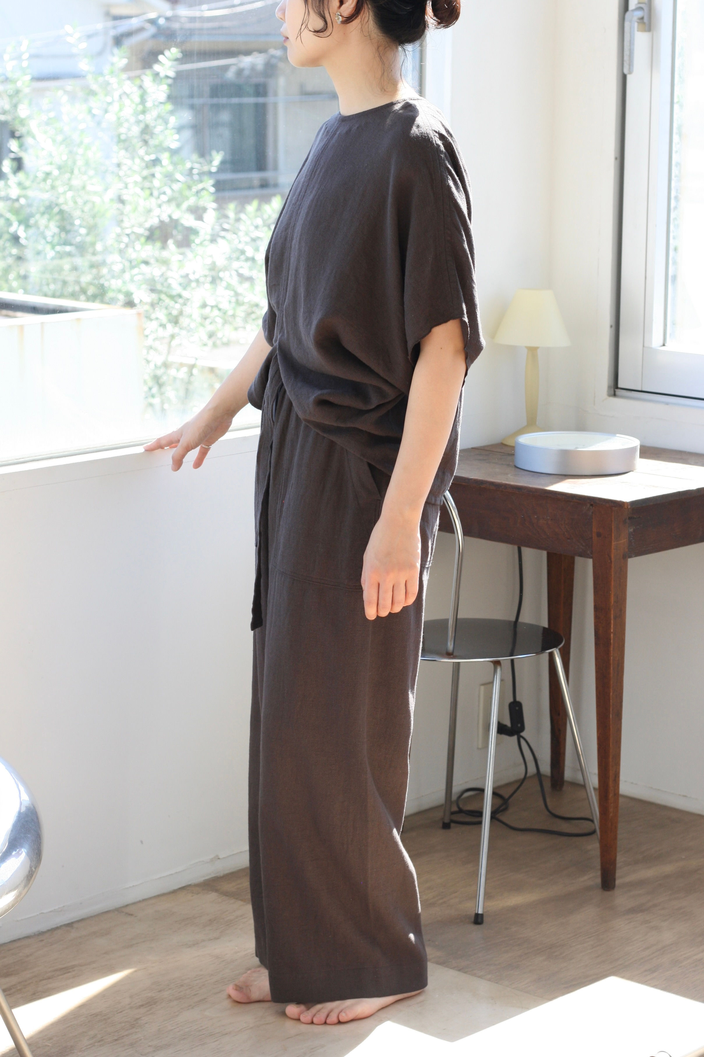 【27SS予約商品】sukima mesh belt pants
