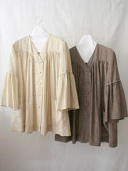ramie / cotton flare summer jacket