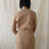 サムネイル： knit powder jersey day dress