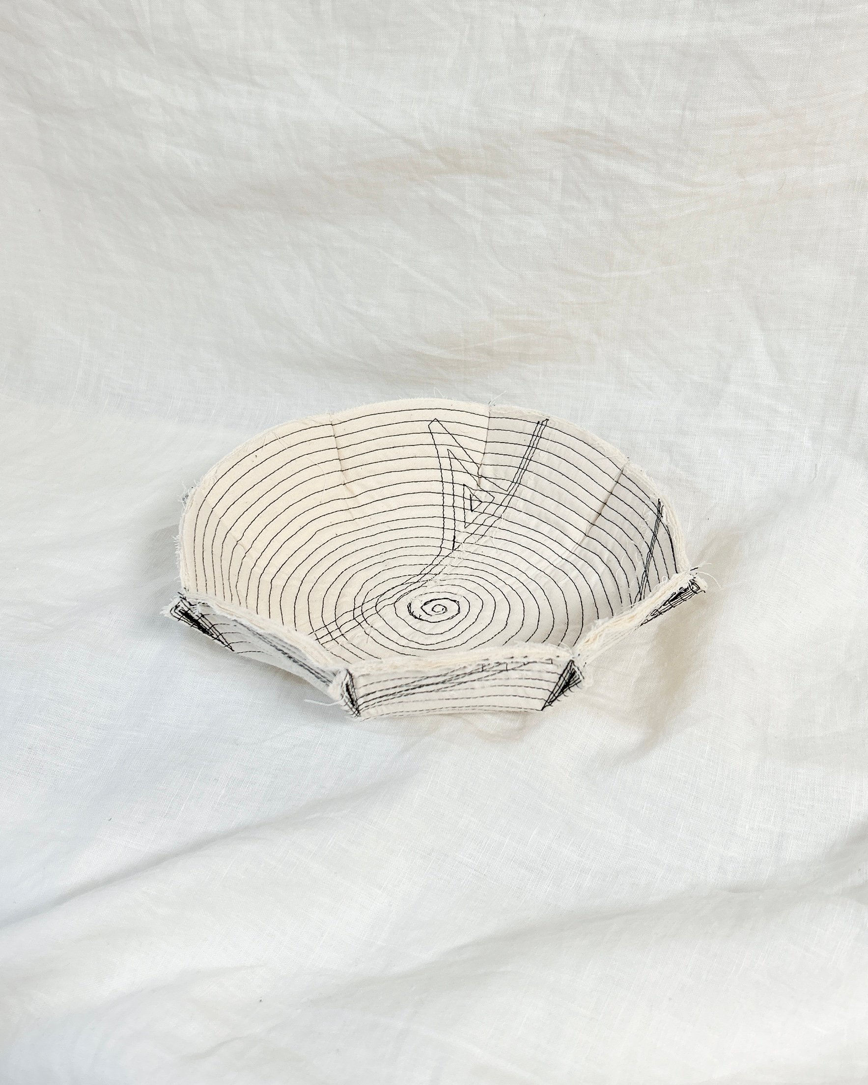 toile basket "さら" size-L