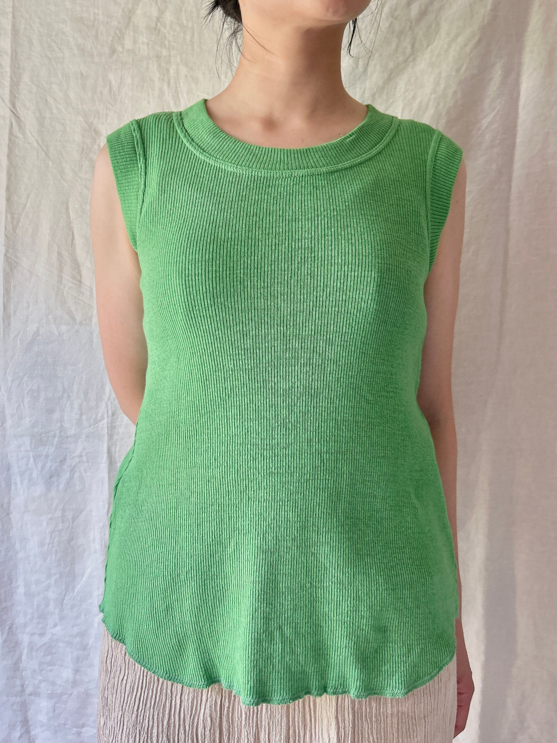 garagara rib tank top