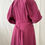 サムネイル： peach skin waist tuck long dress