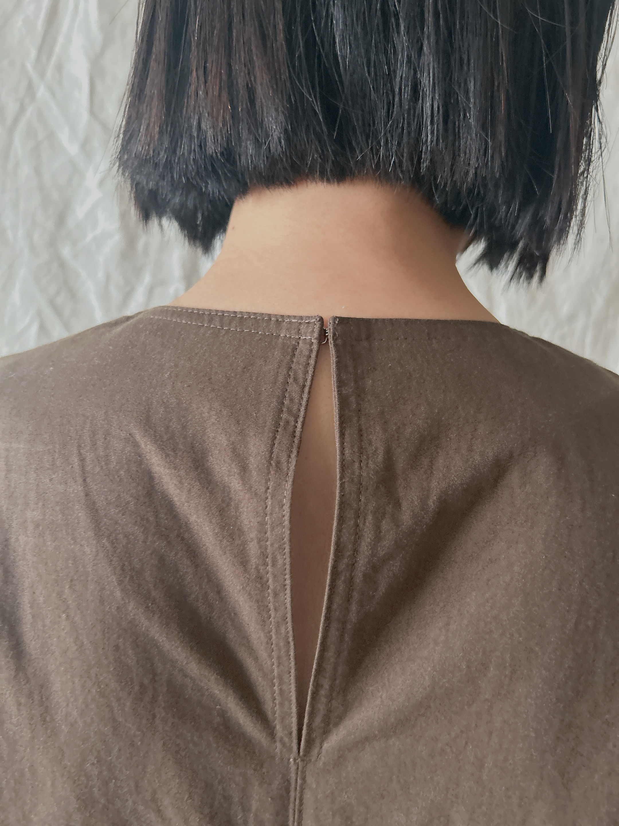 compact weather big smock dress