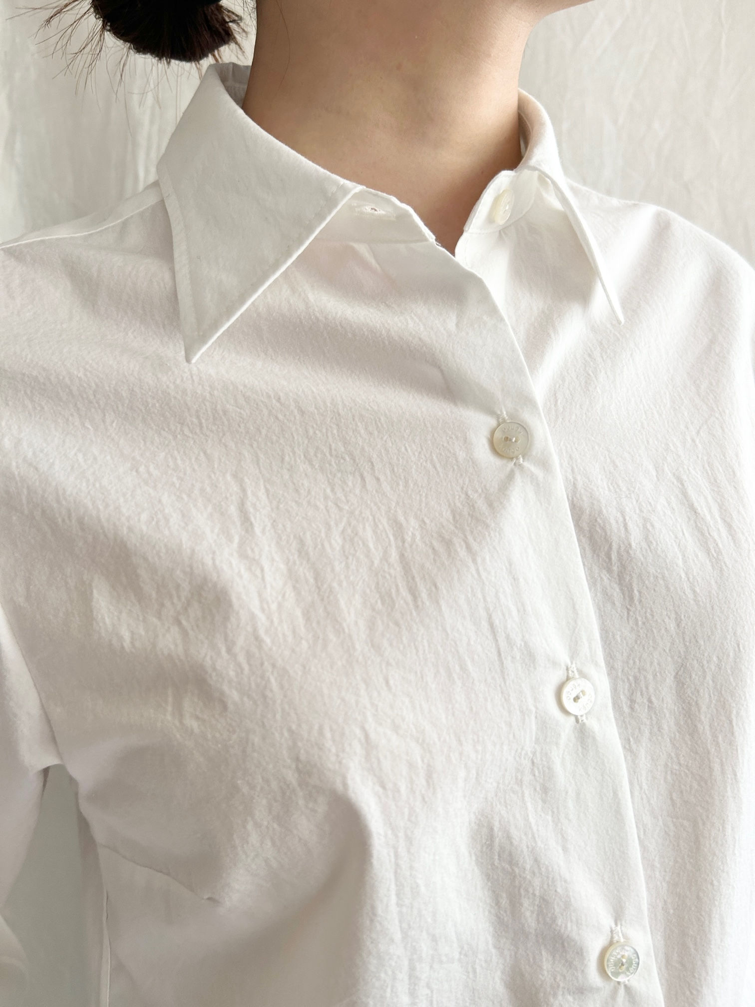 typewriter omizarashi long shirt