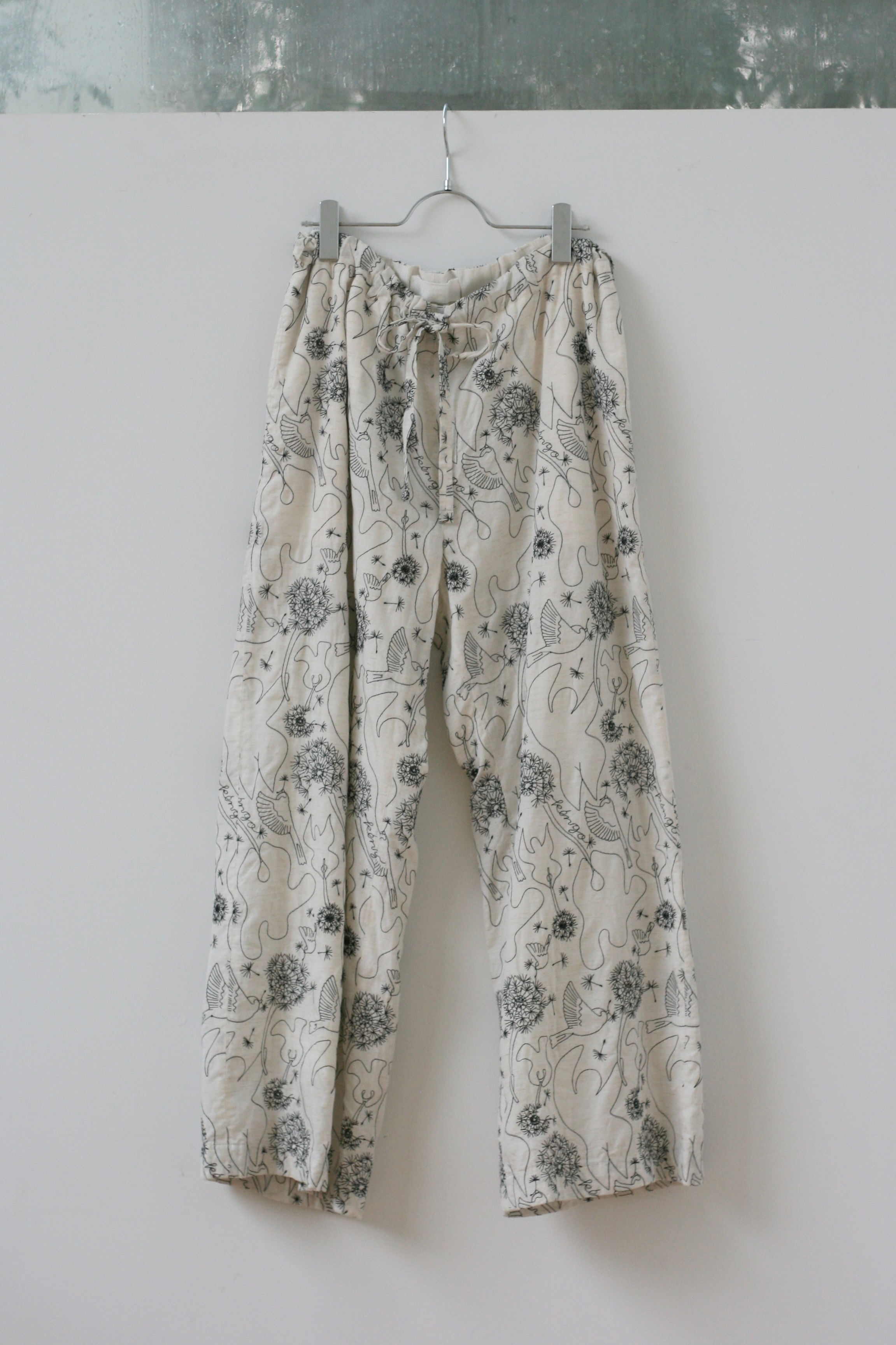 【27SS予約商品】"susume tamhoho" embroidery pants