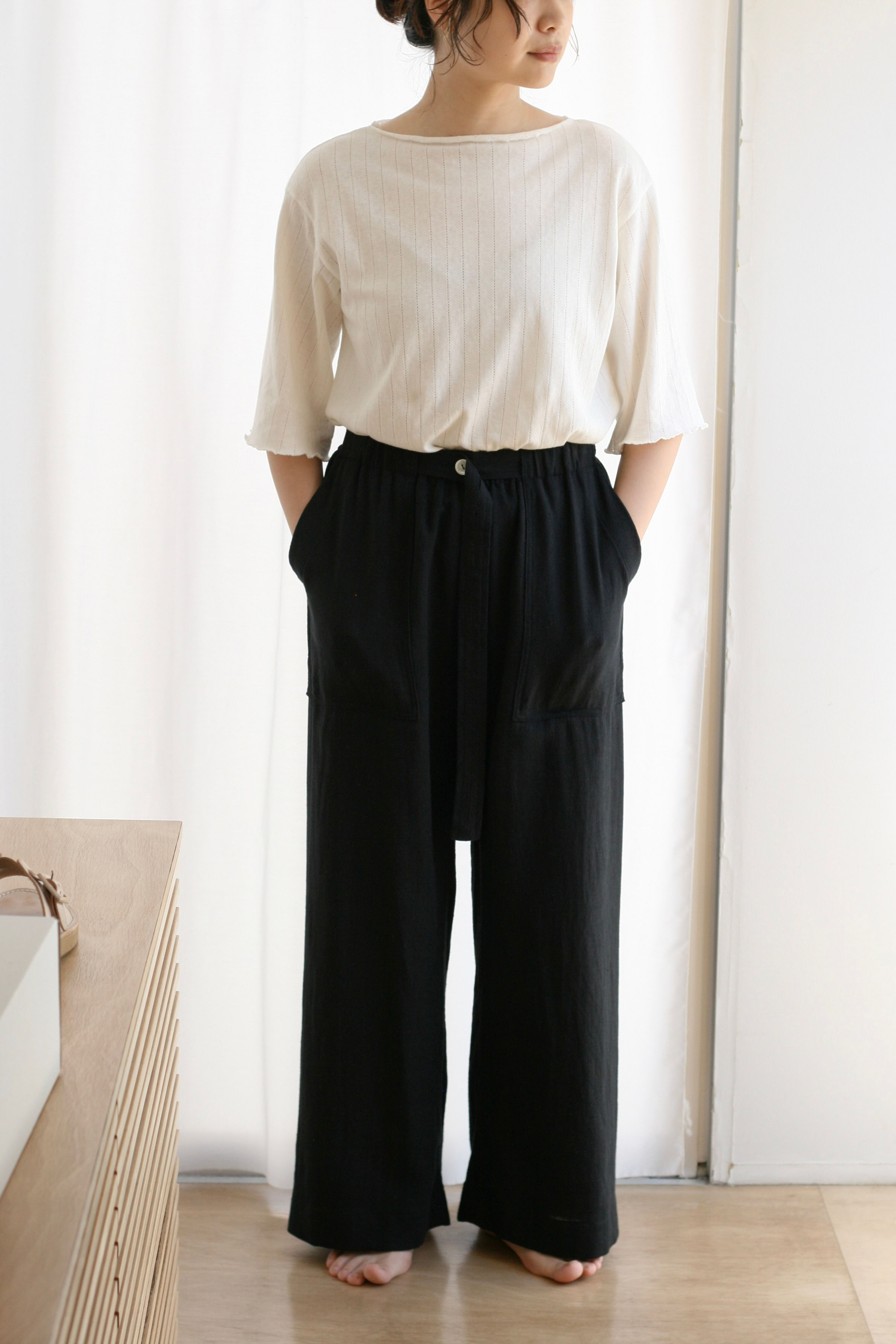 【27SS予約商品】little holes half sleeve tee