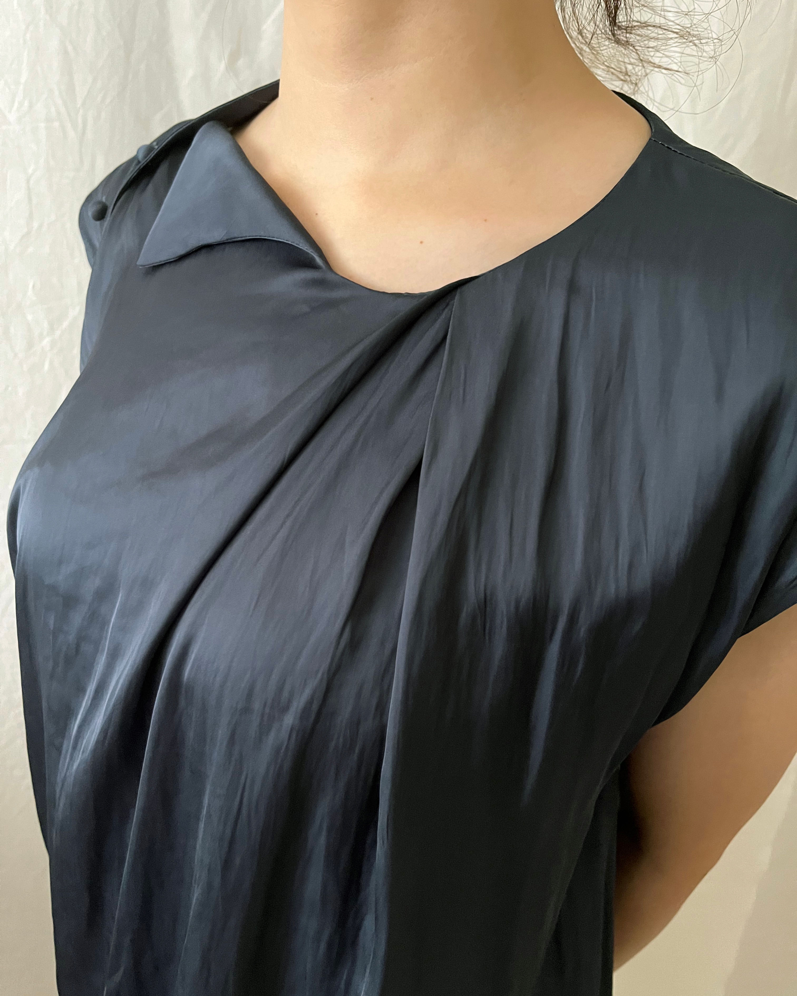 kassen sleeveless asymmetry tops