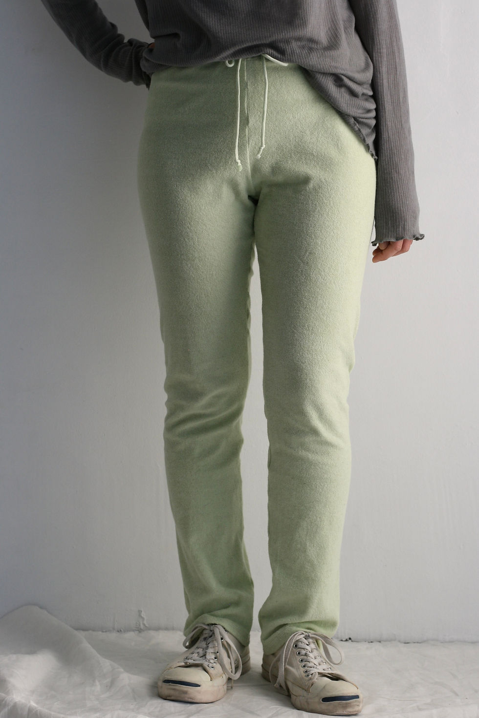 サムネイル： cotton linen pile leggings