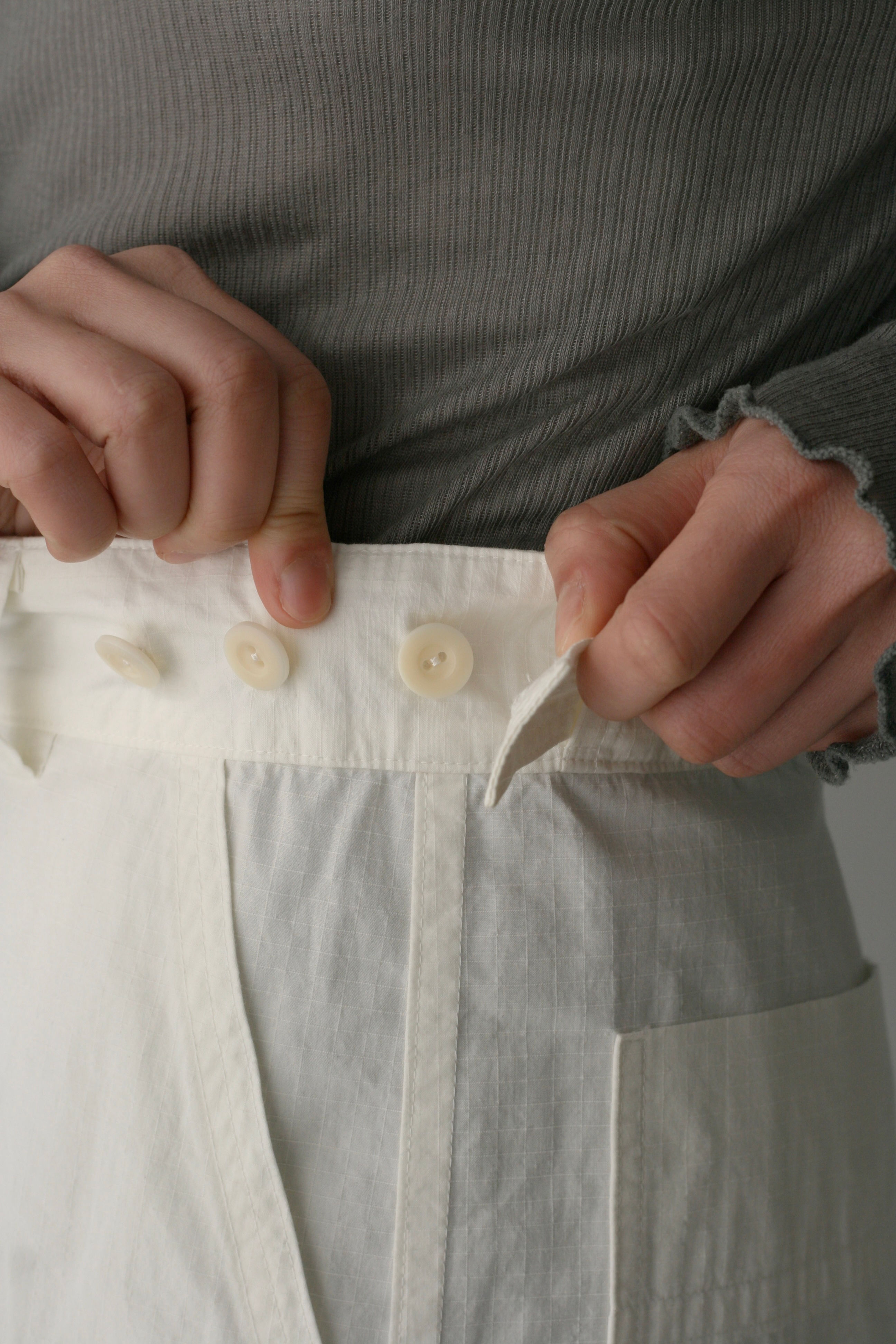 cotton nylon rip work pants