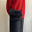 サムネイル： loop tweed jersey shoulder bag