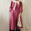 サムネイル： peach skin waist tuck long dress