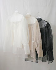 kéngo dot blouse