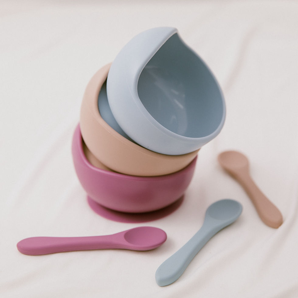 Thumbnail: Feeding Set | Dusty Rose