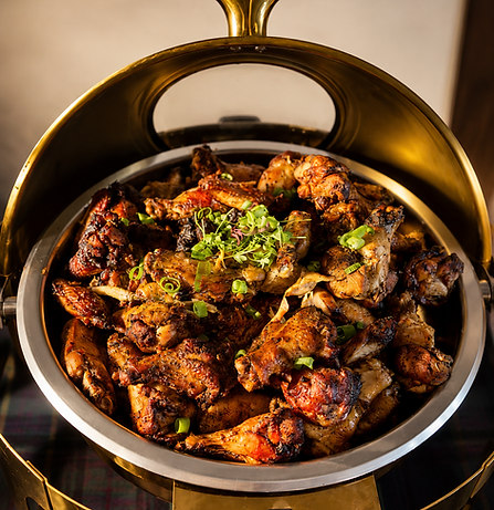 Chef-prepared catering entrée by TastesByIndy