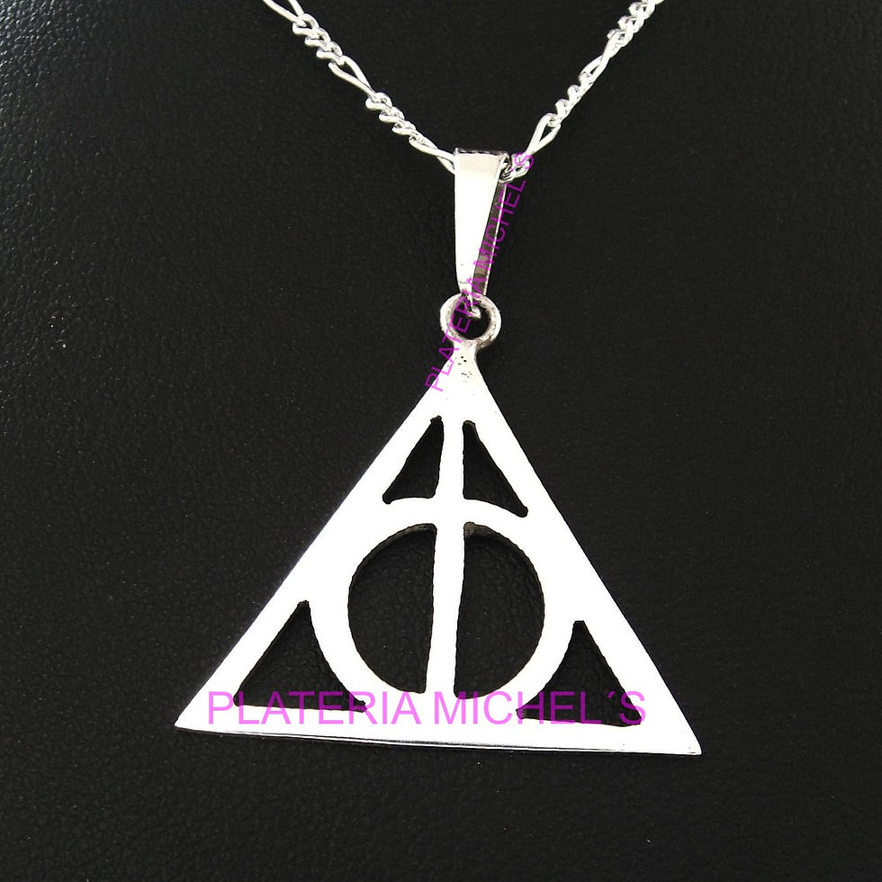 Miniatura: Dije Reliquias De La Muerte Harry Potter Liso