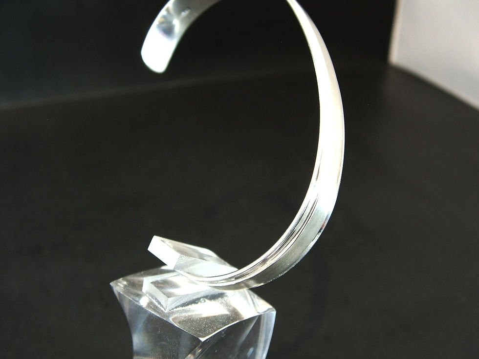 Miniatura: Brazalete Doble Mate En Plata Ley 0.925 8mm Ancho
