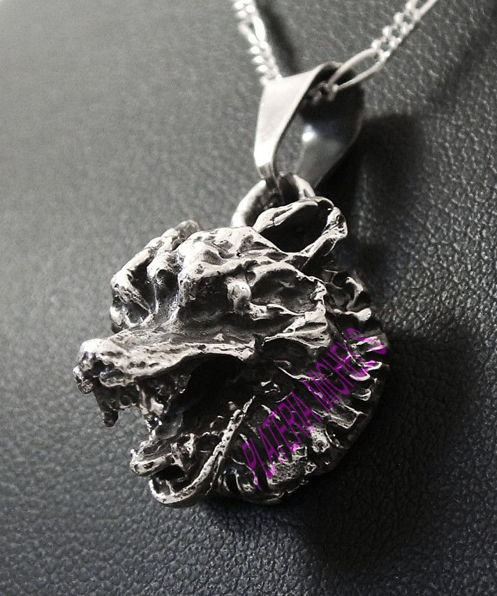 Miniatura: Dije De Lobo En Plata 0.925