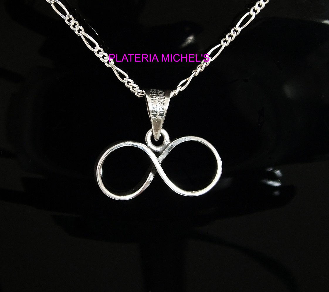 Dije Infinito Mediano En Plate Ley 0.925