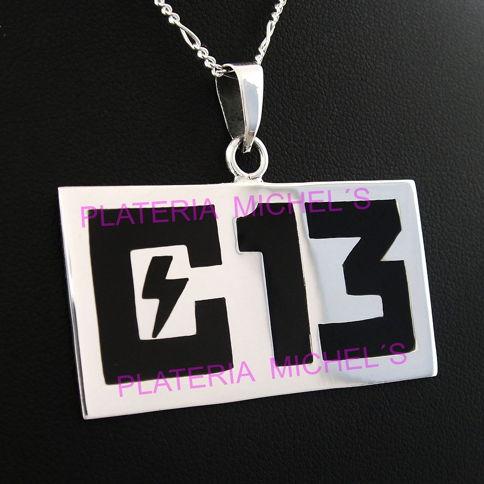 Miniatura: Dije De Calle 13 En Plata Ley 0.925