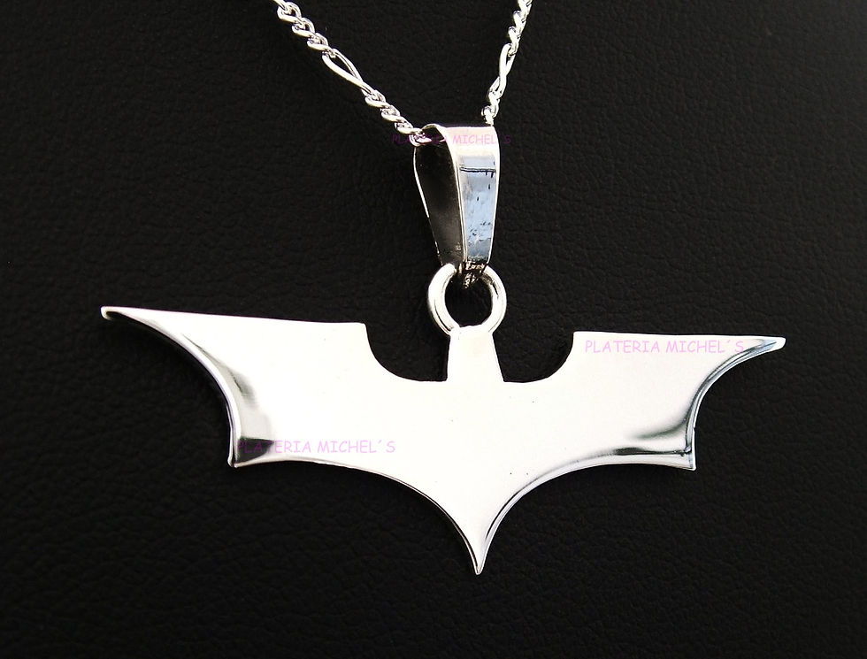 Miniatura: Dije De Batman The Dark Knight Grande En Plata