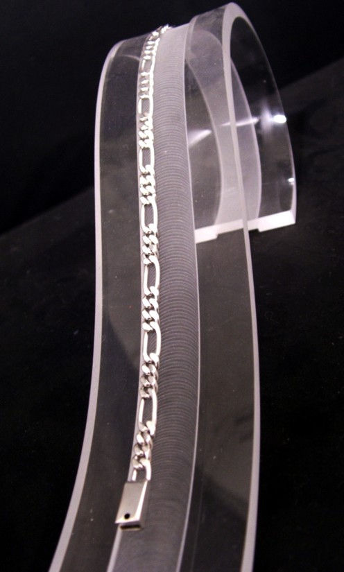 Miniatura: Pulsera Tejido Cardier De 6gr En Plata
