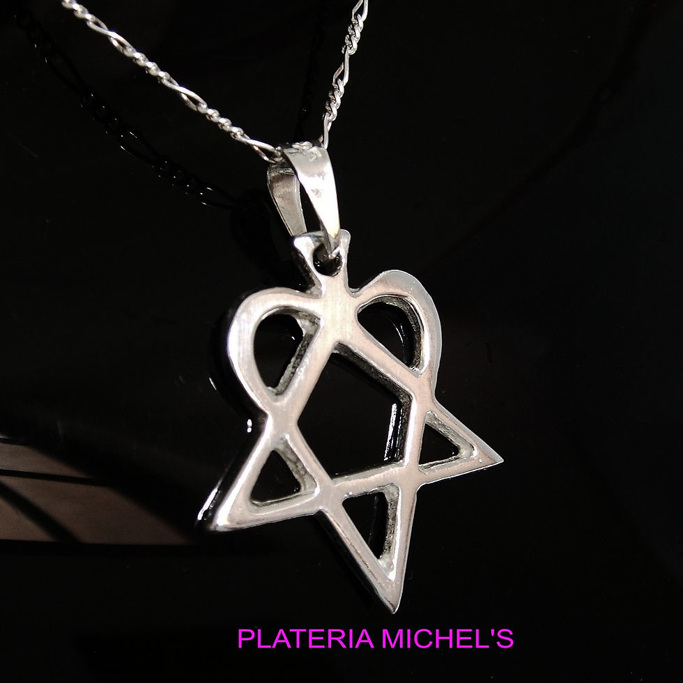 Miniatura: Dije De Him Hectagrama En Plata Ley 0.925