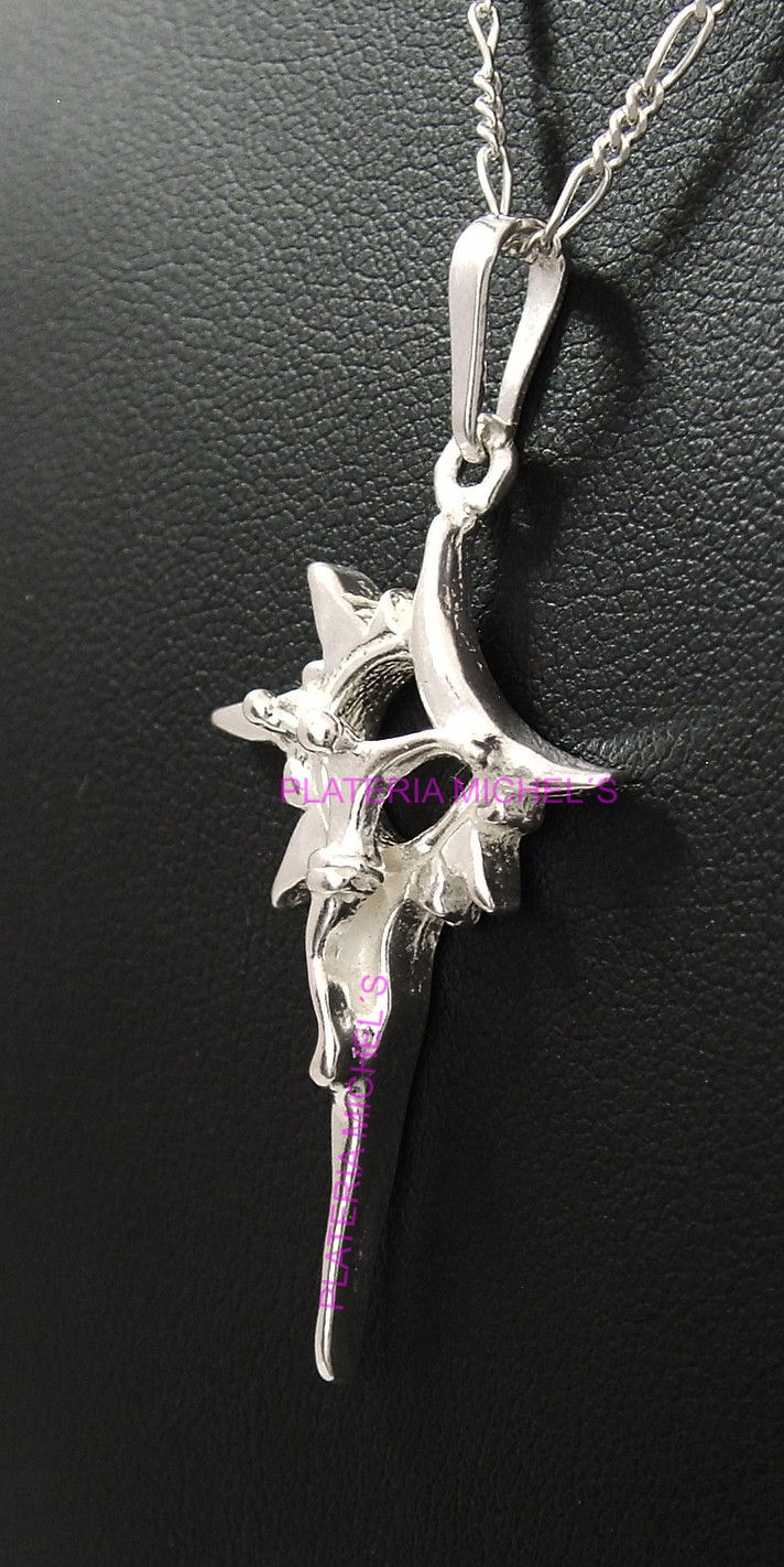Miniatura: Cristo Astral En Plata Ley 0.925