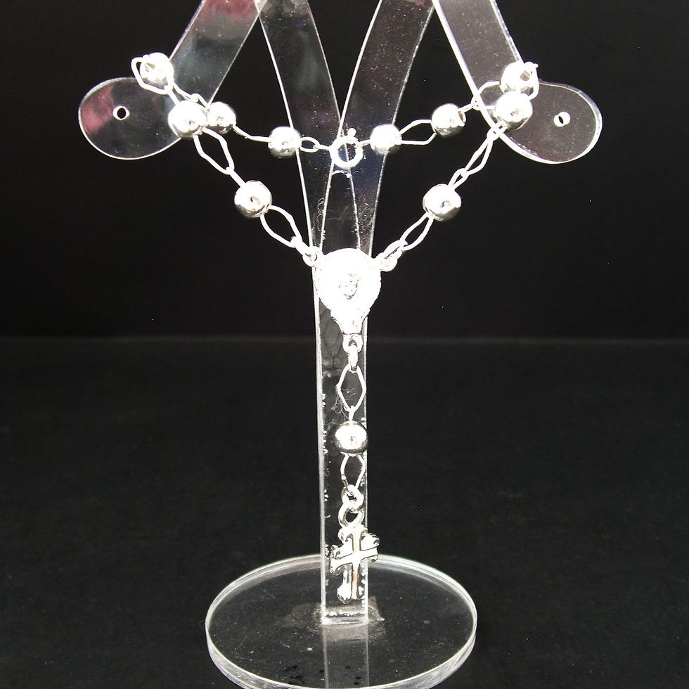 Miniatura: Pulsera Decenario De Plata .925 Largo De 19cm Y 5c
