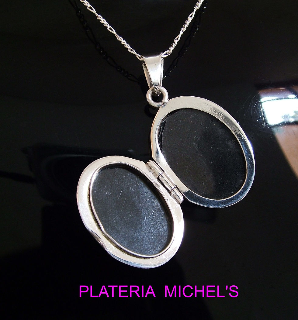 Miniatura: Camafeo Para 2 Fotos De Plata Ley 0.925