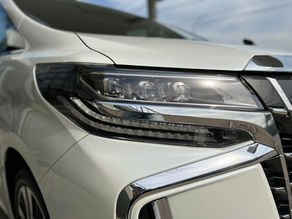 アルファードにグロスアーマー・ヘッドライトPPF