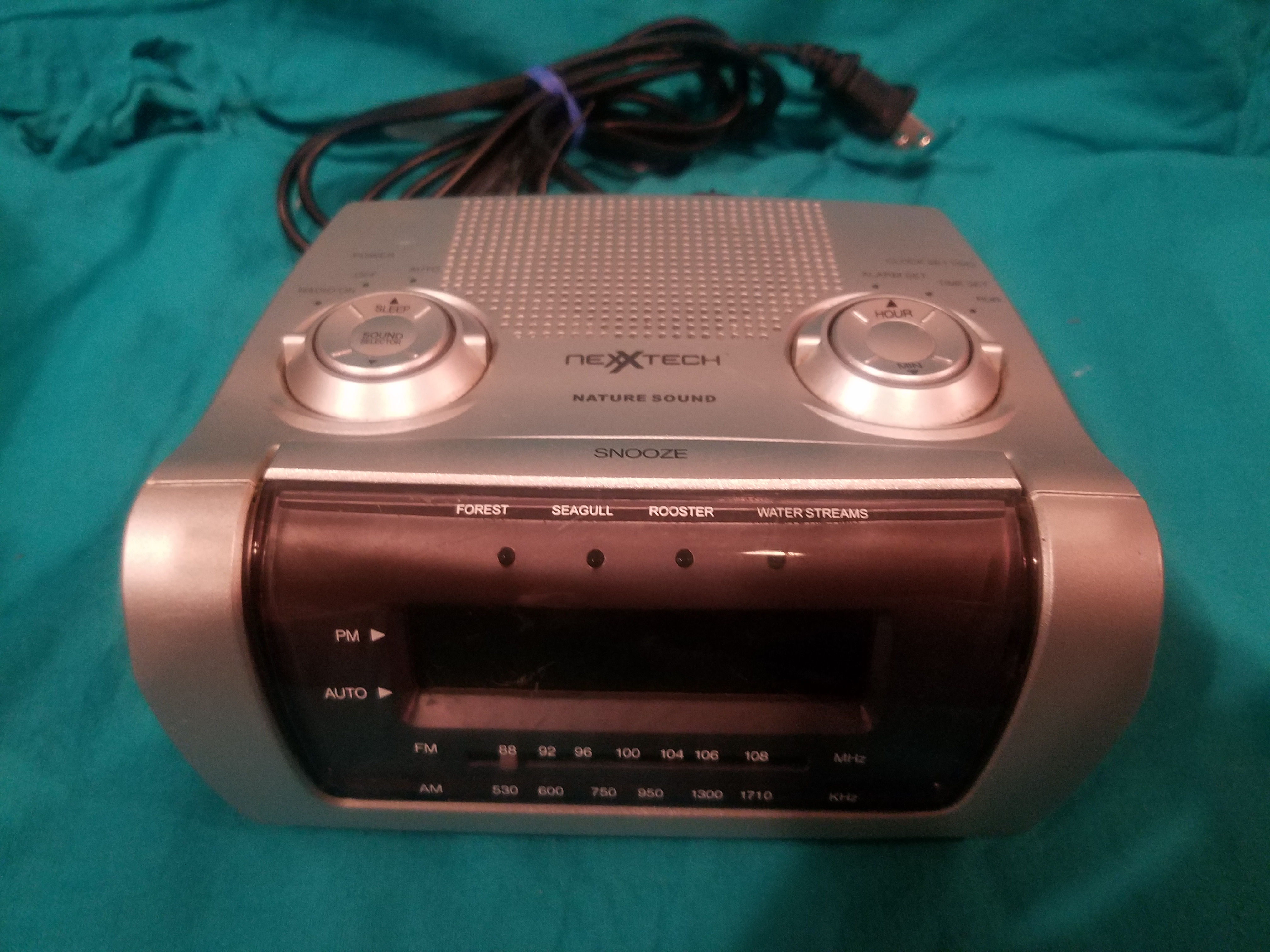 Nexx tech Nature Sounds Alarm Clock 