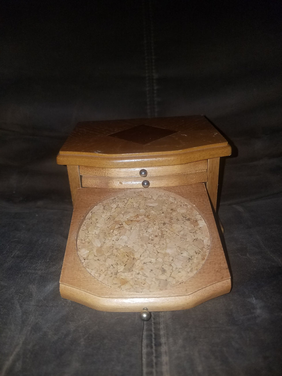 Thumbnail: Dresser Shaped Wood Coasters 