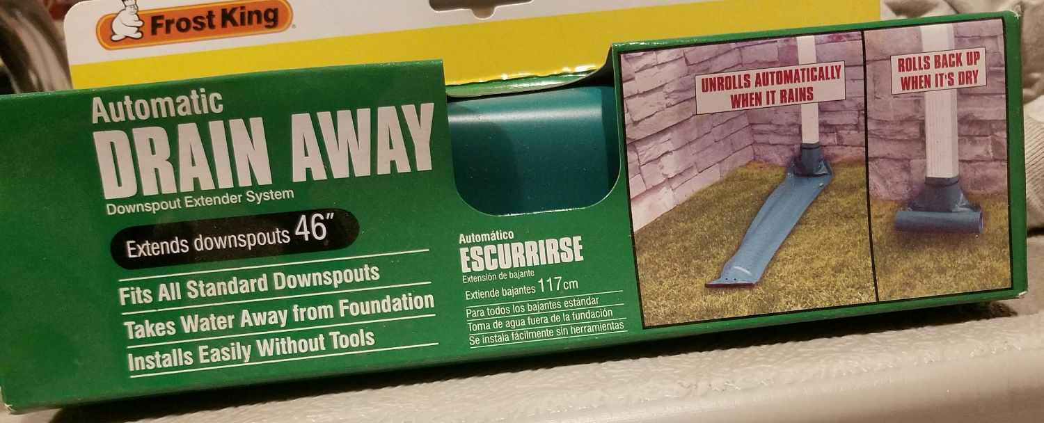 Frost King 46" Green Drain Away