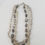 Thumbnail: Multiple Strand Rock/Bead Necklace Clear & Gray