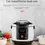 Thumbnail: 12V 24V Electric Rice Cooker Car Truck Soup Porridge Cooking Pot Fast Heating Lu