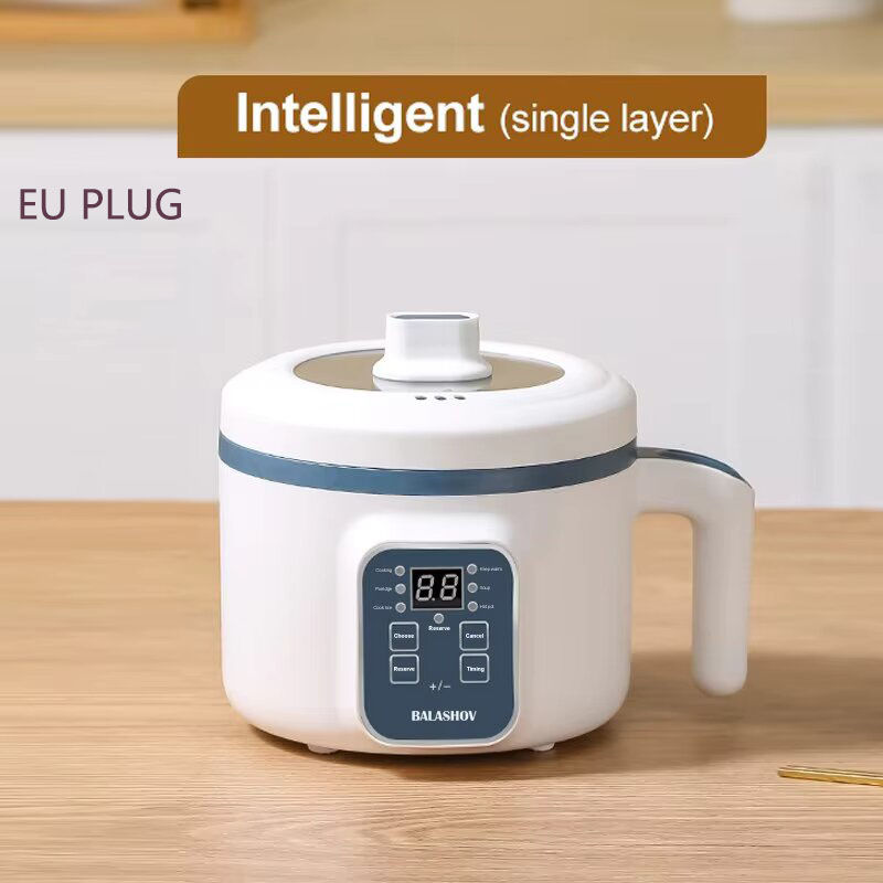 Thumbnail: 1.7L Electric Rice Cooker Single Double Layer 220V Multi Cooker Non-Stick Smart 