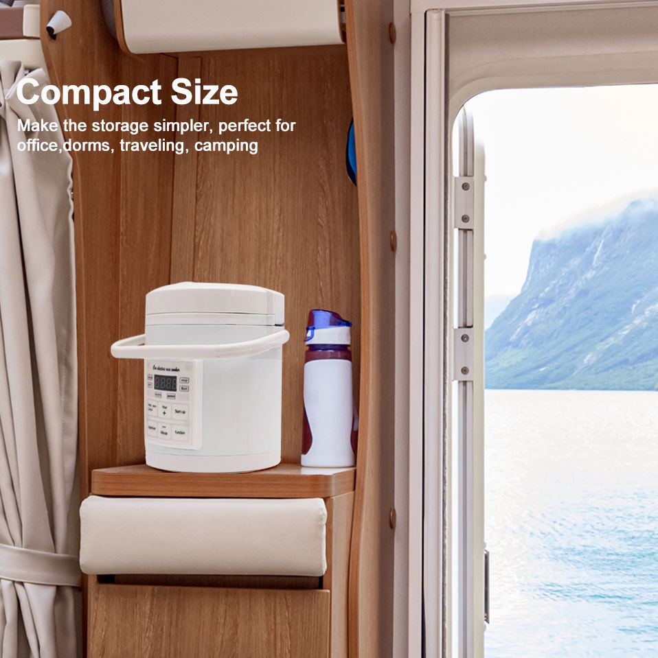 Thumbnail: Rice Cooker Used in Car  and Truck 12v to 24v Enough for Two to Three Persons wi