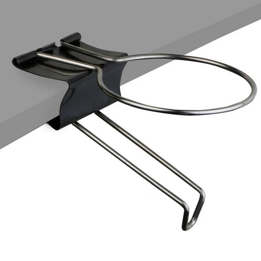 Cup Holder With Clamp Clip On Anti-Spill Table Cup Holder Water Bottle Holder Fo