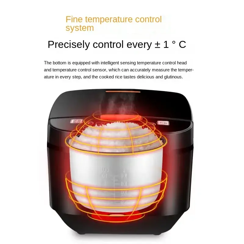 Thumbnail: 5L rice cooker for home use, large capacity, multifunctional intelligent soup ma