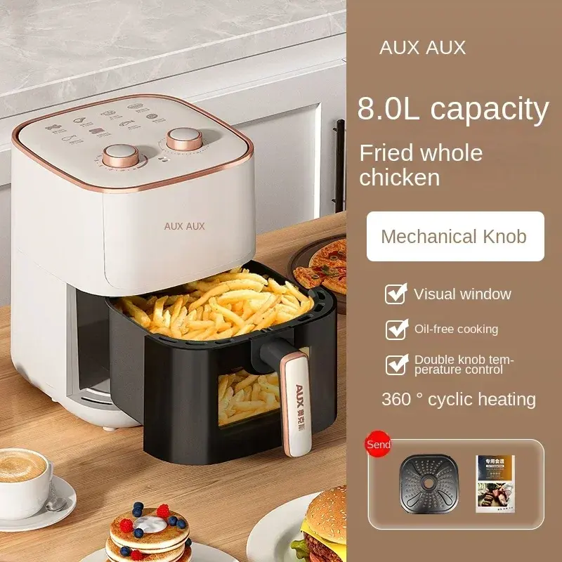 Thumbnail: 220V AXA Air Fryer Model - All-in-One Air Fryer Oven with Smart Auto-Fry, Multi-